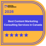 Joanne Gore Communications Recognised by Digital Reference for Content Marketing Consulting in Canada